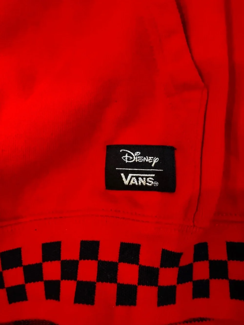 Vans x Disney Mickey‎ Mouse 100th Anniv Red Youth Hoodie; XL